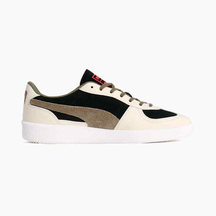 403448-01 Scye Puma Palermo Puma Black Vapor Gray (Men's)