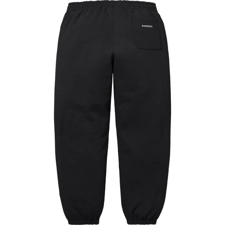 Supreme S Logo Sweatpant Black