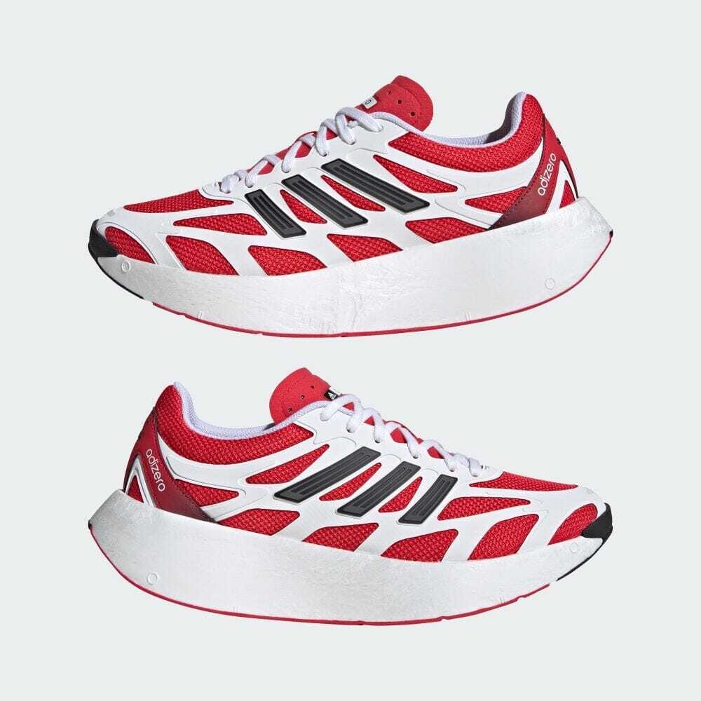 JI0308 adidas Adizero Aruku Footwear White Pure Ruby Core Black (Men's)