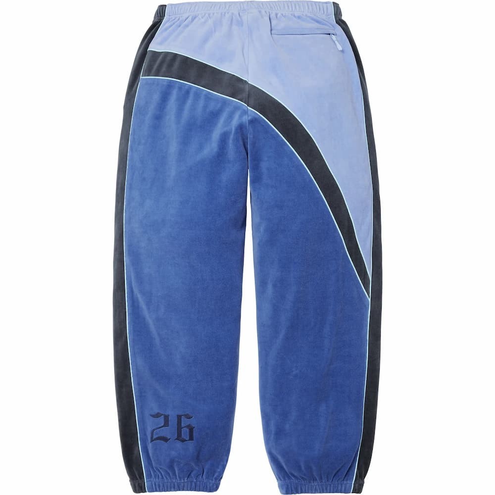 Supreme Umbro Velour Track Pant Blue