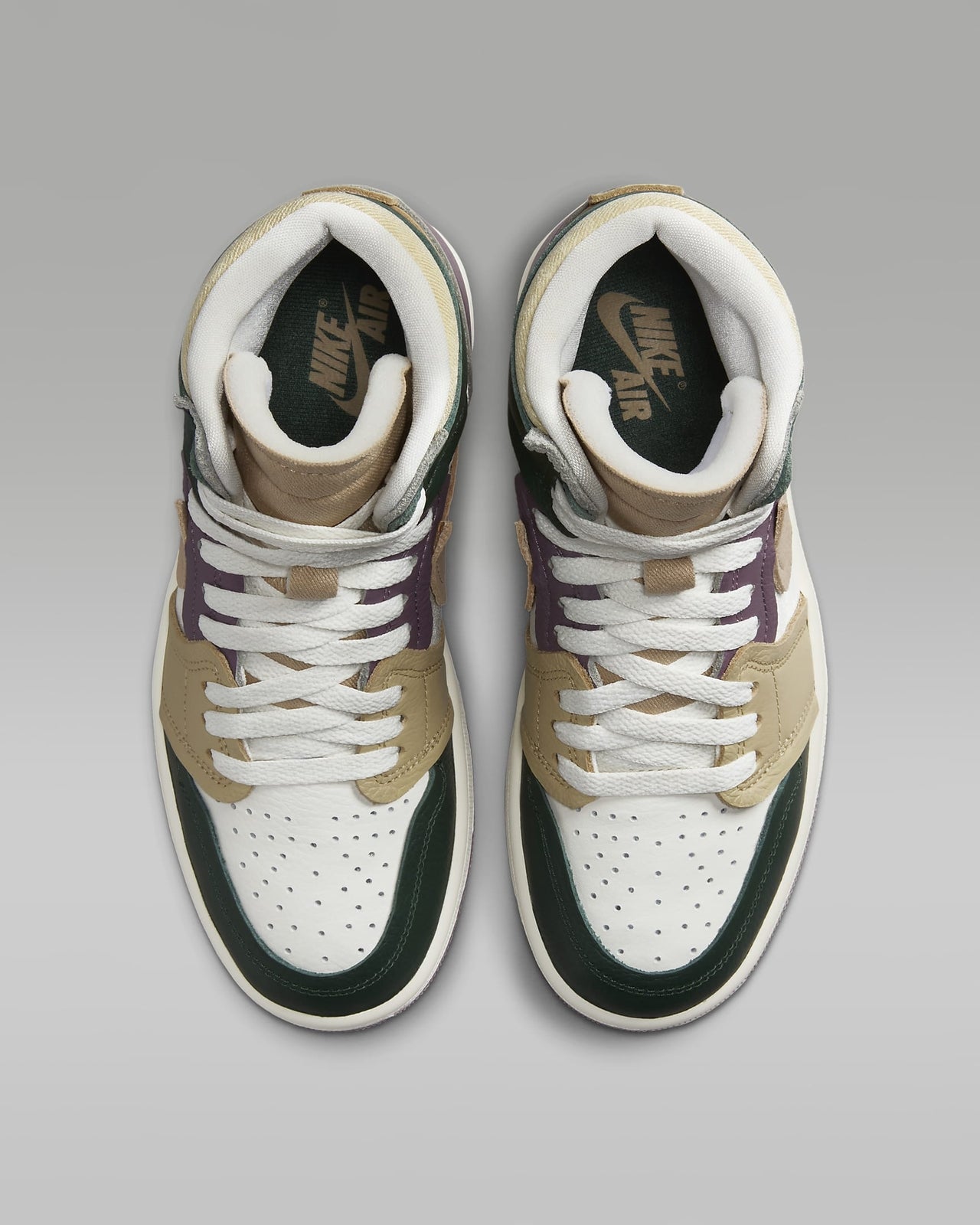 FB9891-300 Nike Air Jordan 1 High MM Galactic Jade (Women's)