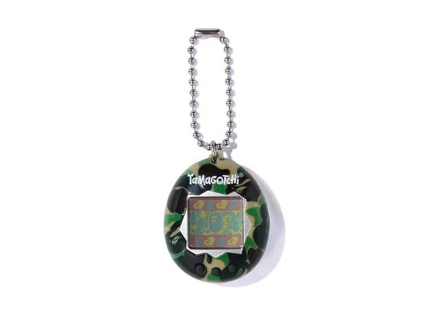 A BATHING APE TAMAGOTCHI ABC Camo Original Tamagotchi Green