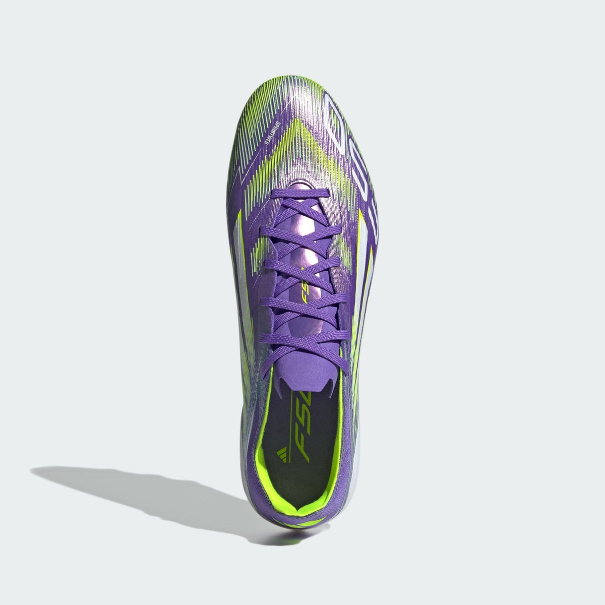 JR4396 adidas F50 Pro HG/AG Japan Purple Rush Cloud White Lucid Lemon (Men's)