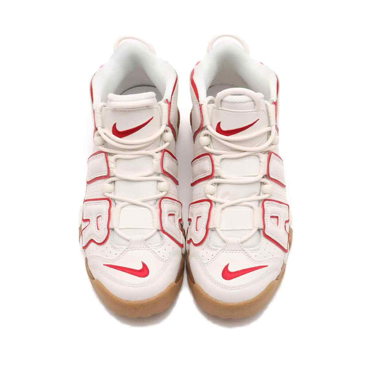 DV1137-002 Nike Air More Uptempo White Red Gum (Women's)