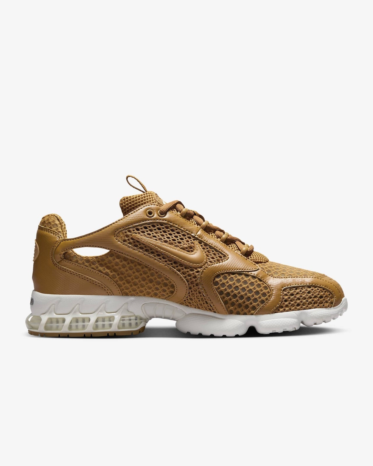 HQ3552-799 Nike Air Zoom Spiridon Caged 2 Wheat White (Men's)