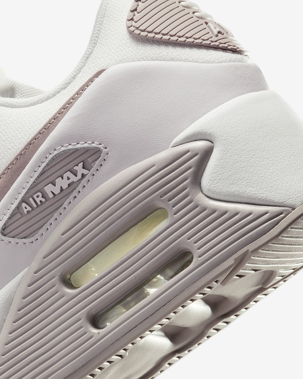 IB0170-101 Nike Air Max 90 LV8 Summit White Vast Grey Metallic (Women's)