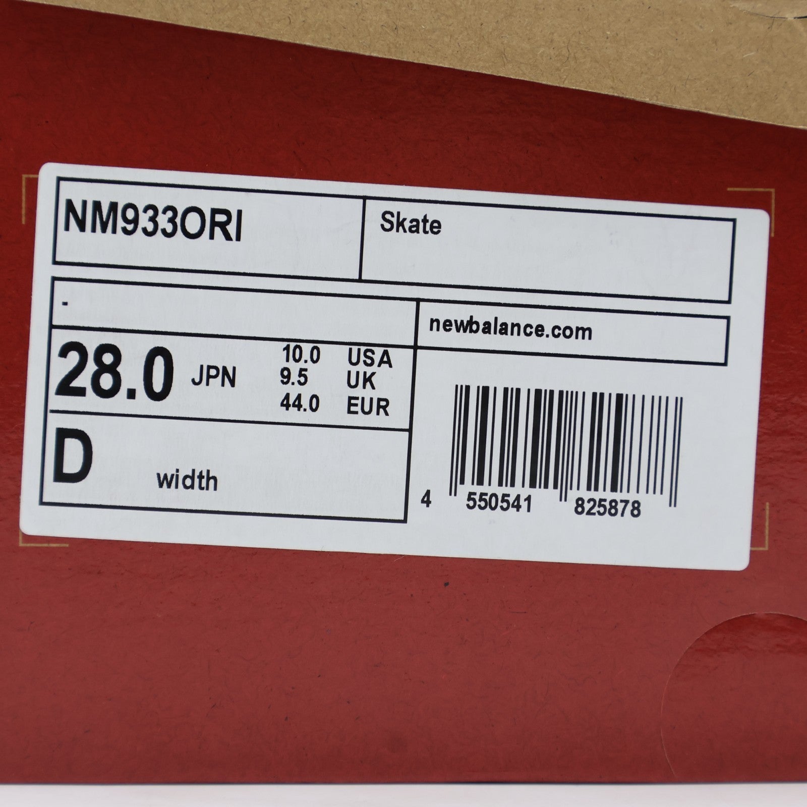 NM933ORI New Balance NB Numeric Andrew Reynolds 933 Mushroom (Men's)