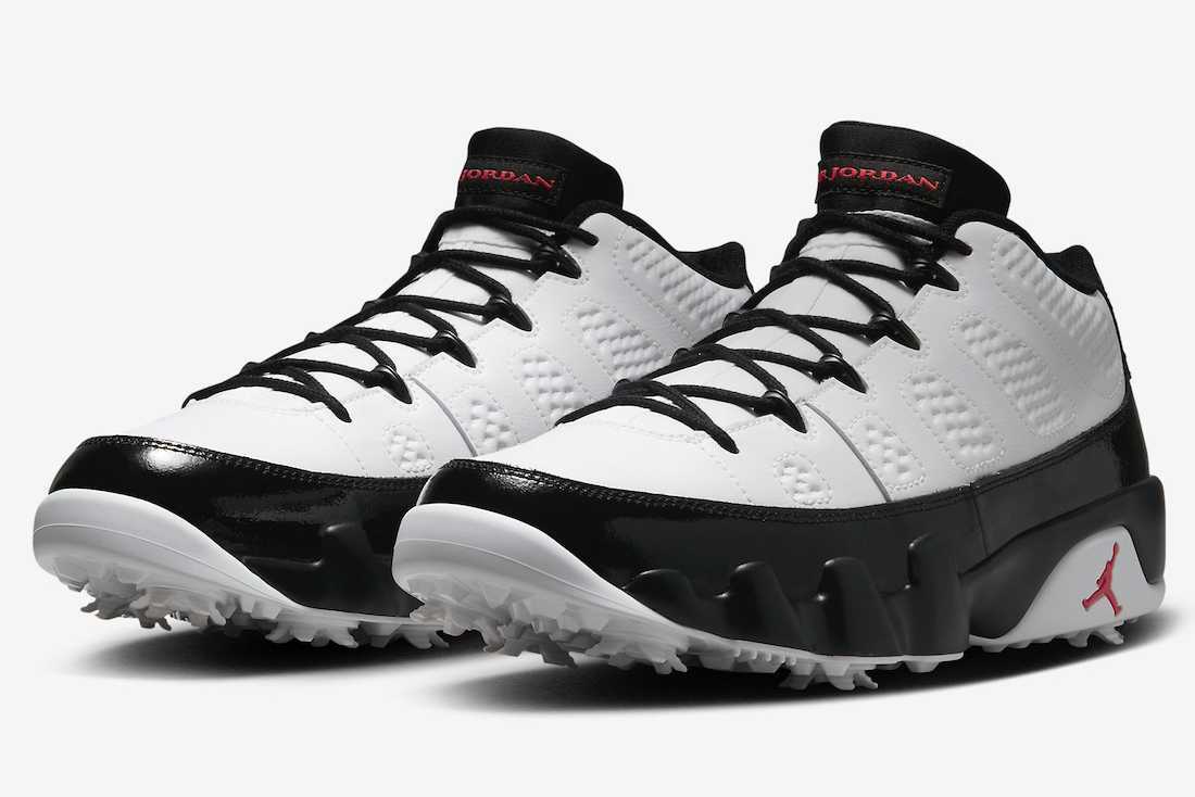 FJ5934-100 Nike Air Jordan 9 Golf White Black True Red (Men's)