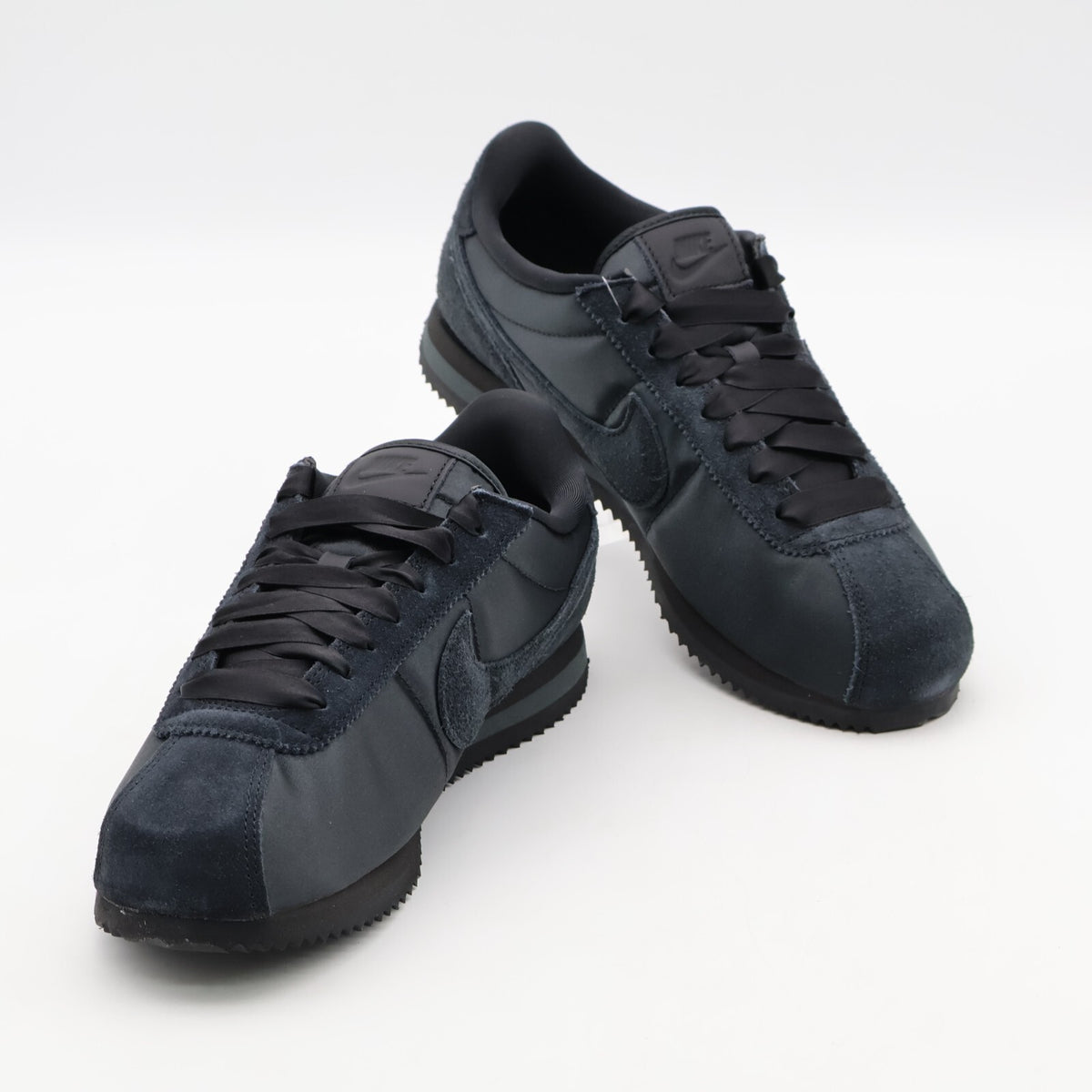 FV5420-002 Nike Women's Cortez Black Satin (Women's)