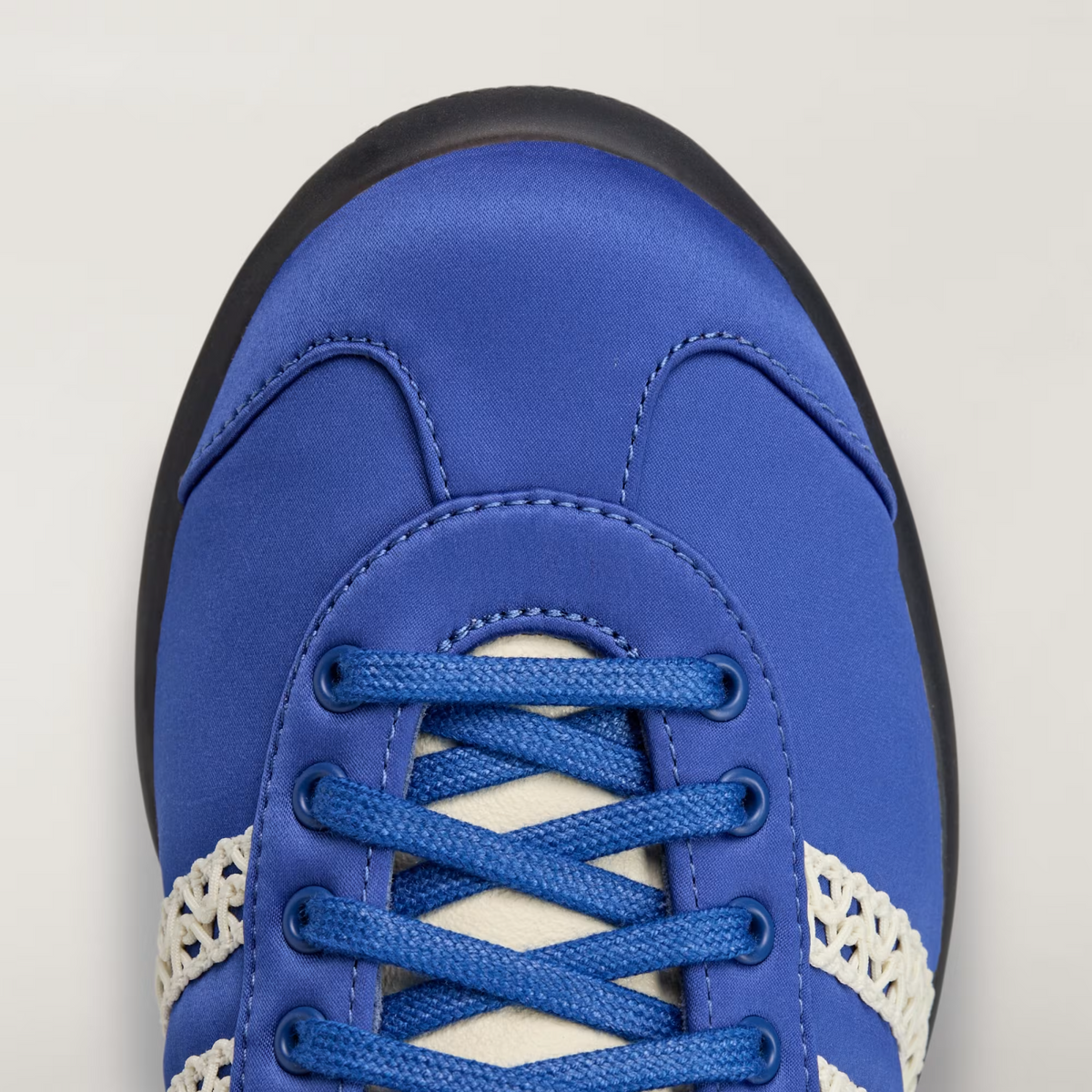 JR1774 Wales Bonner adidas Originals Karintha Low Satin Blue (Men's)
