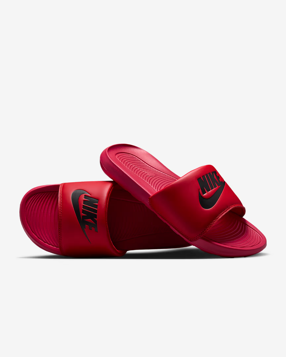 CN9675-600 Nike Victori One Slide Red Black (Men's)