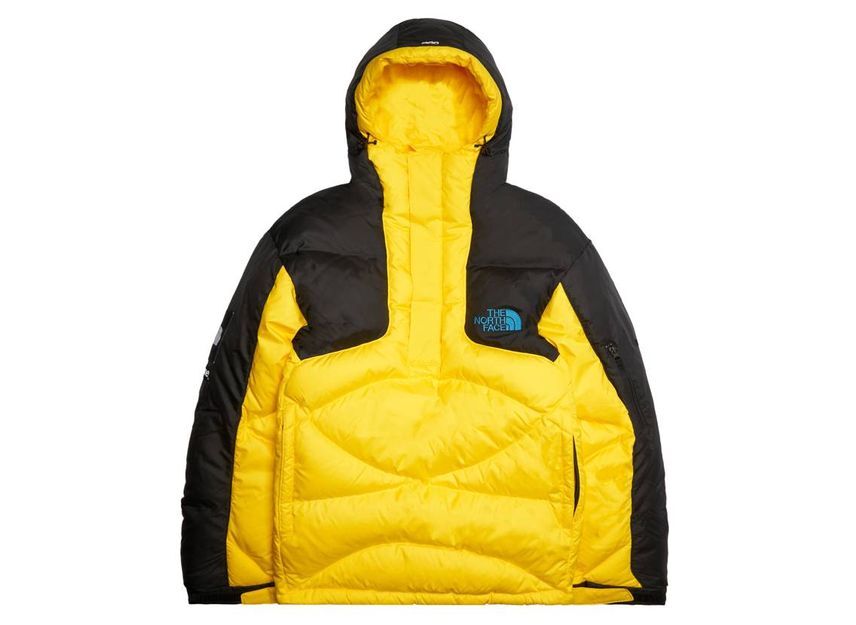 Supreme The North Face 800-Fill Half Zip Hooded Pullover Yellow