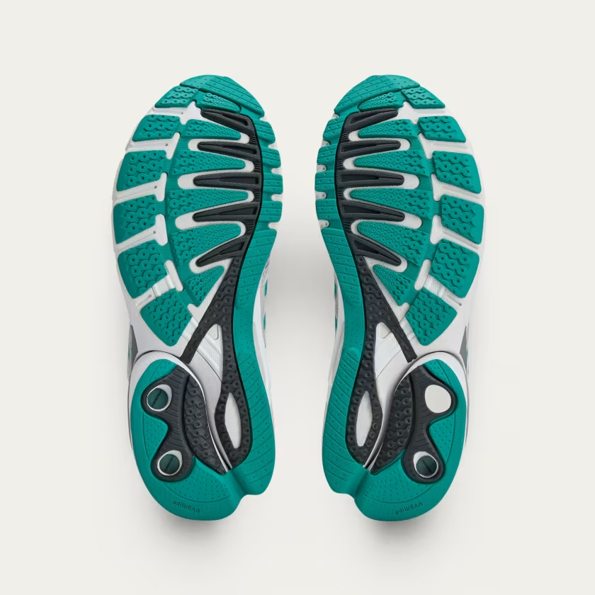 IH9708 Sporty Rich adidas Originals Adistar Control 5 Grey Two Pure Teal (Men's)