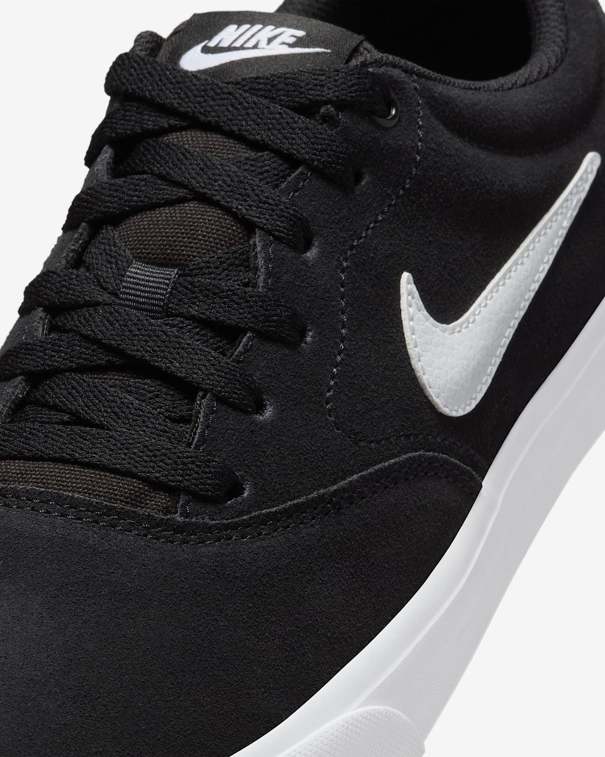 IB2750-001 Nike Charge Suede Black Black White (Men's)