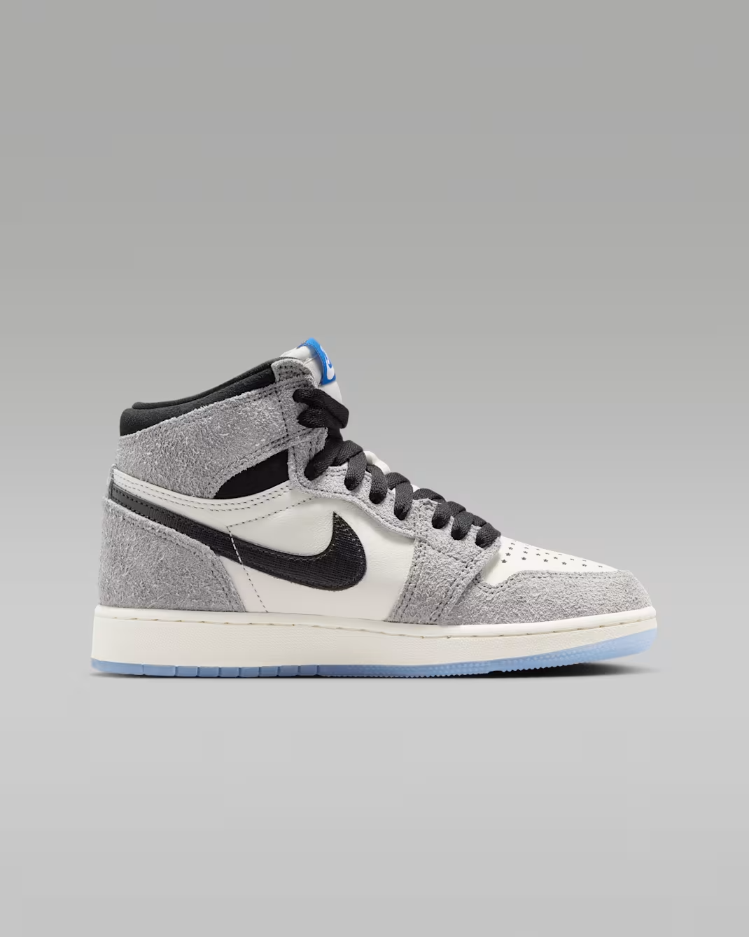 FD1437-003 Nike GS Air Jordan 1 Retro High OG Cool Grey Sail