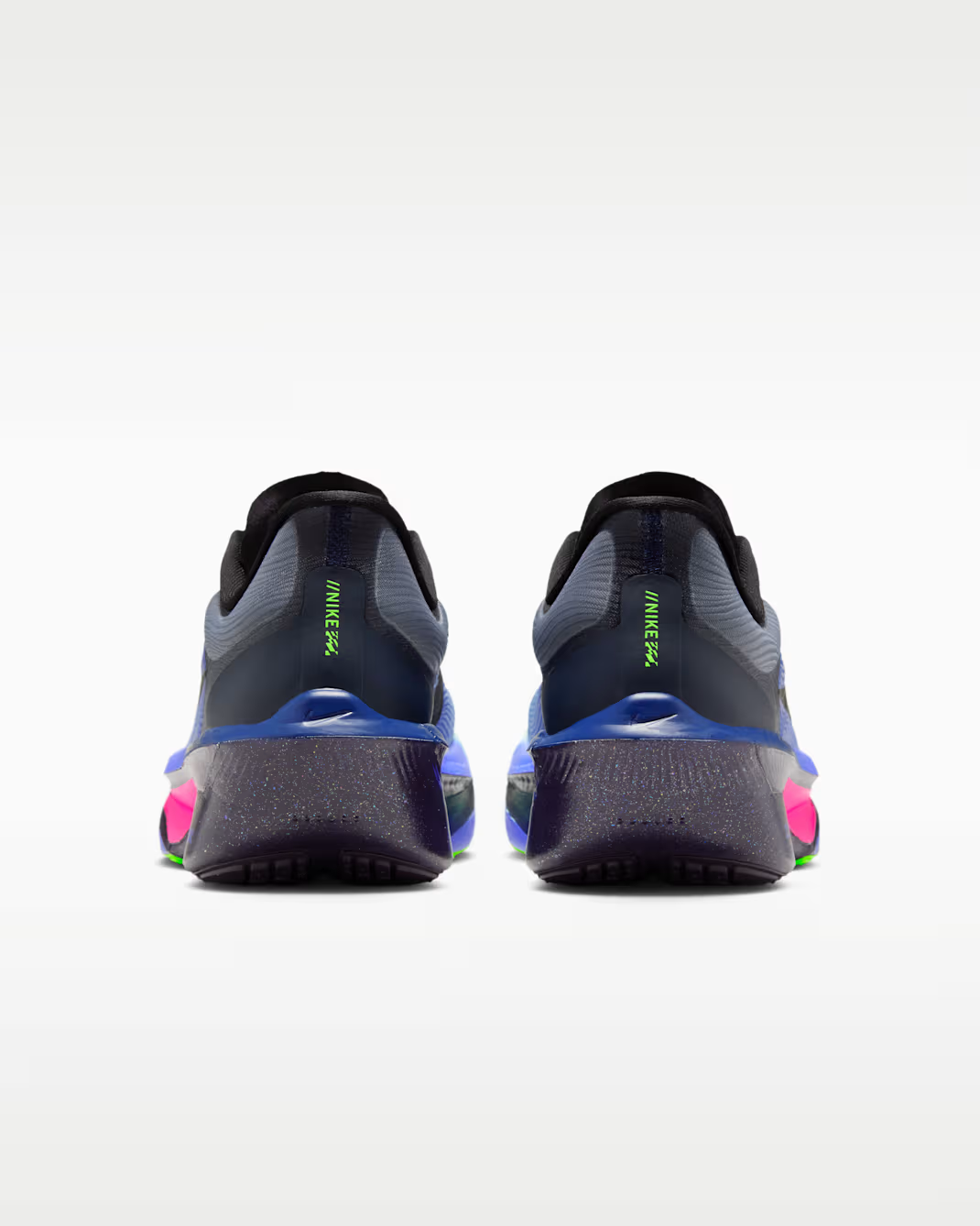 IO9566-400 Nike Zoom Fly 6 Dark Obsidian Racer Blue Emerald Rise Black (Women's)