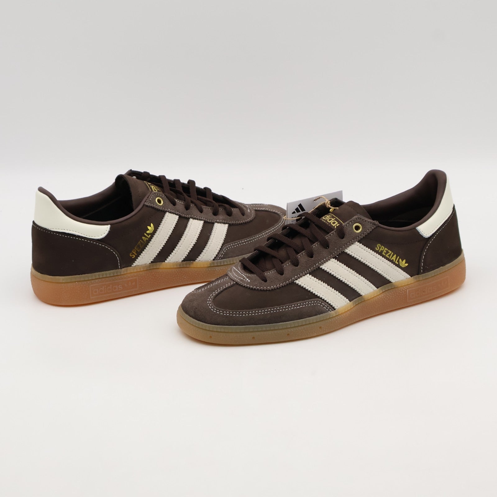 KJ3530 adidas Handball Spezial Dark Brown Off White Gum (Women's)