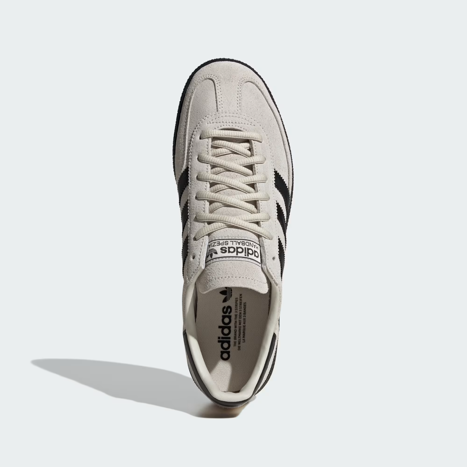 JR3667 adidas Originals Handball Spezial Alumina Core Black Gold Metallic(Men's)
