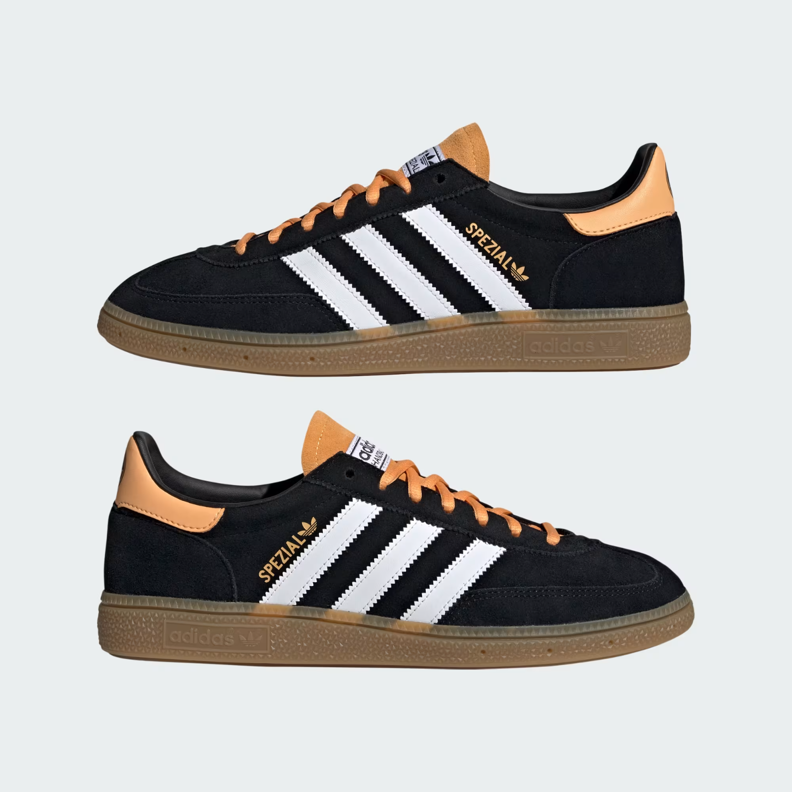 KK3033 Ajax Amsterdam Ã adidas Handball Spezial "Core Black/Hazy Orange" (Men's)