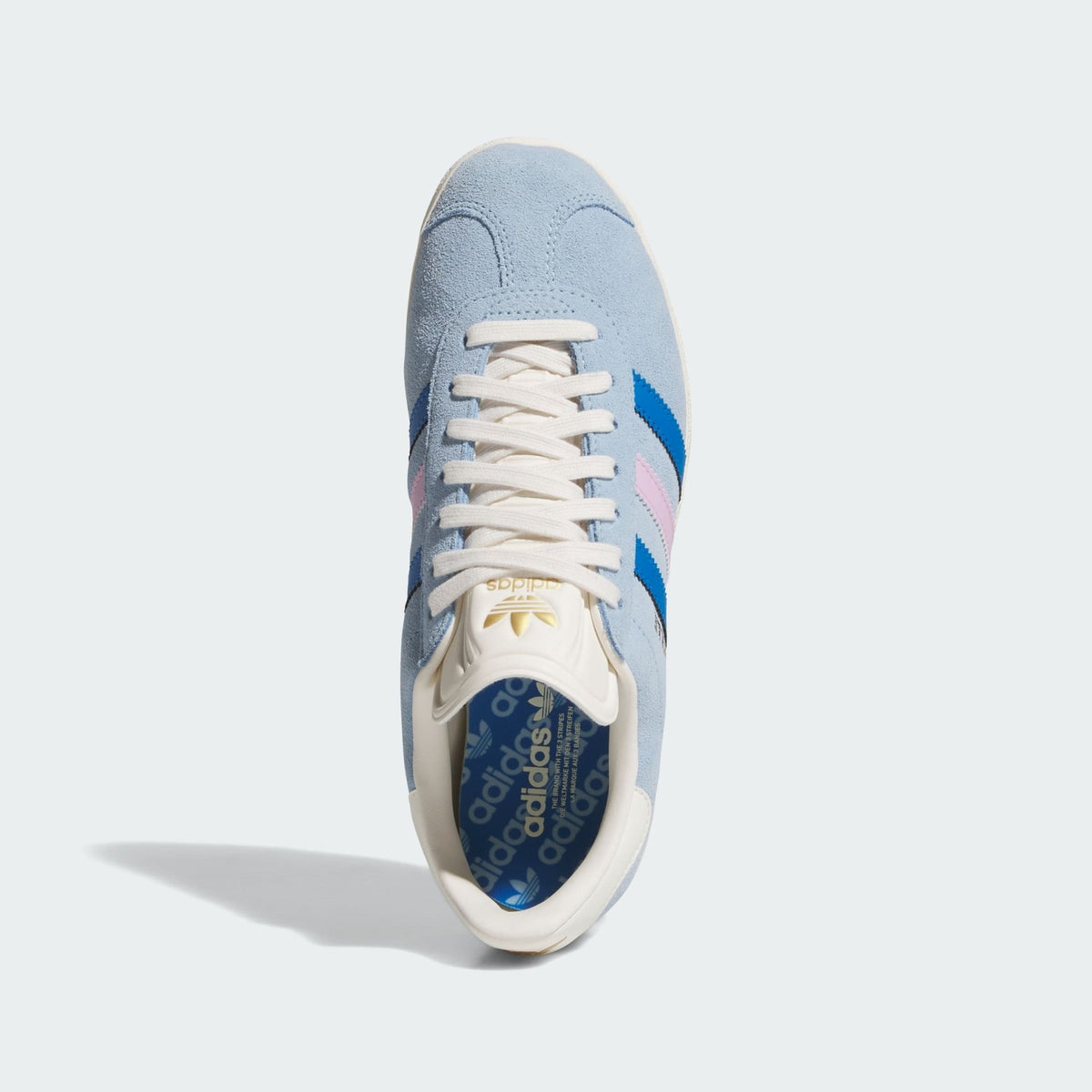 JQ7756 adidas Originals  Gazelle Spikeless Golf Clear Sky Blue Bird (Women's)