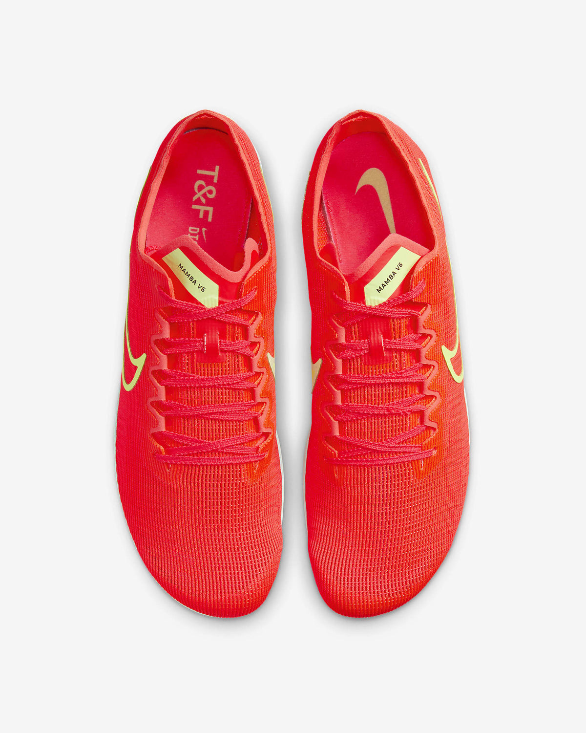 DR2733-601 Nike Zoom Mamba 6 Bright Crimson Hyper Orange Barely Volt (Men's)