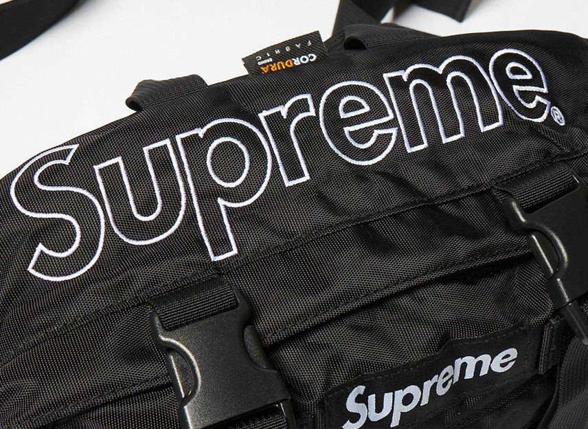 Supreme 19FW Waist Bag Black