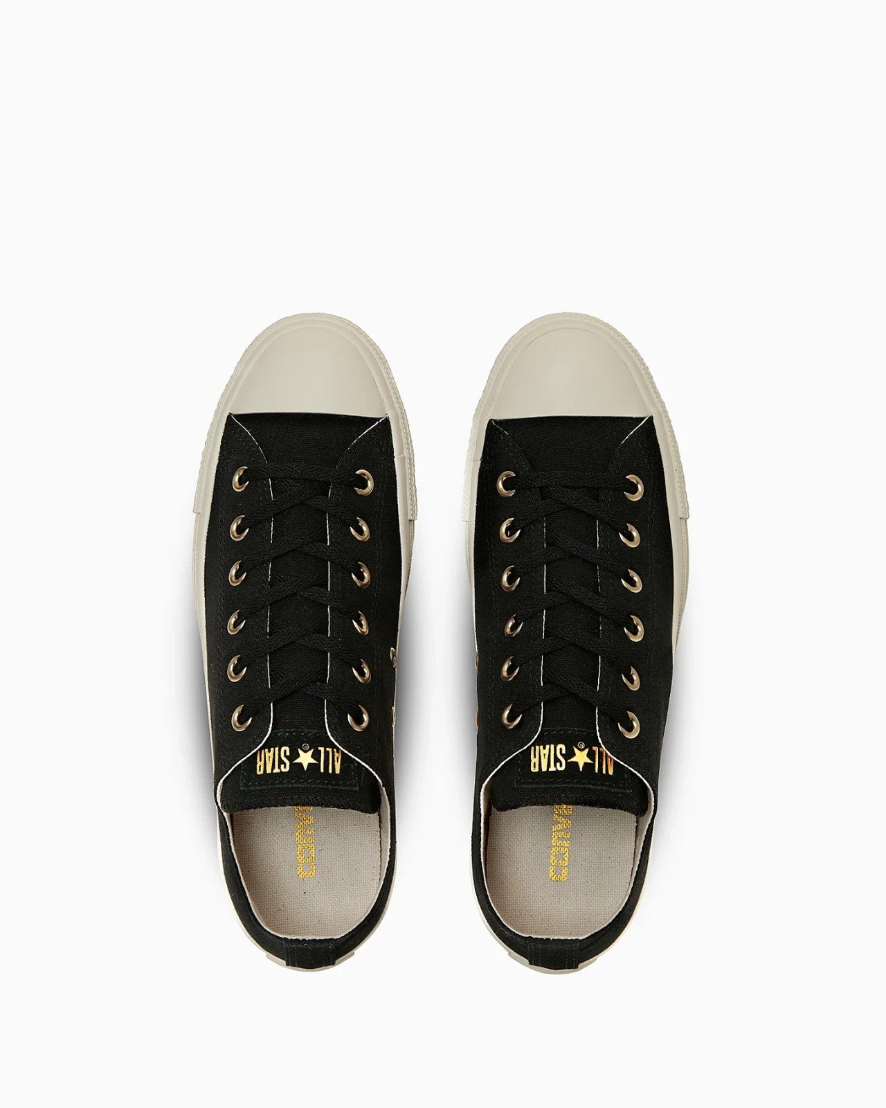 31315762 Converse All Star Goldlogolabel OX Black (Men's)