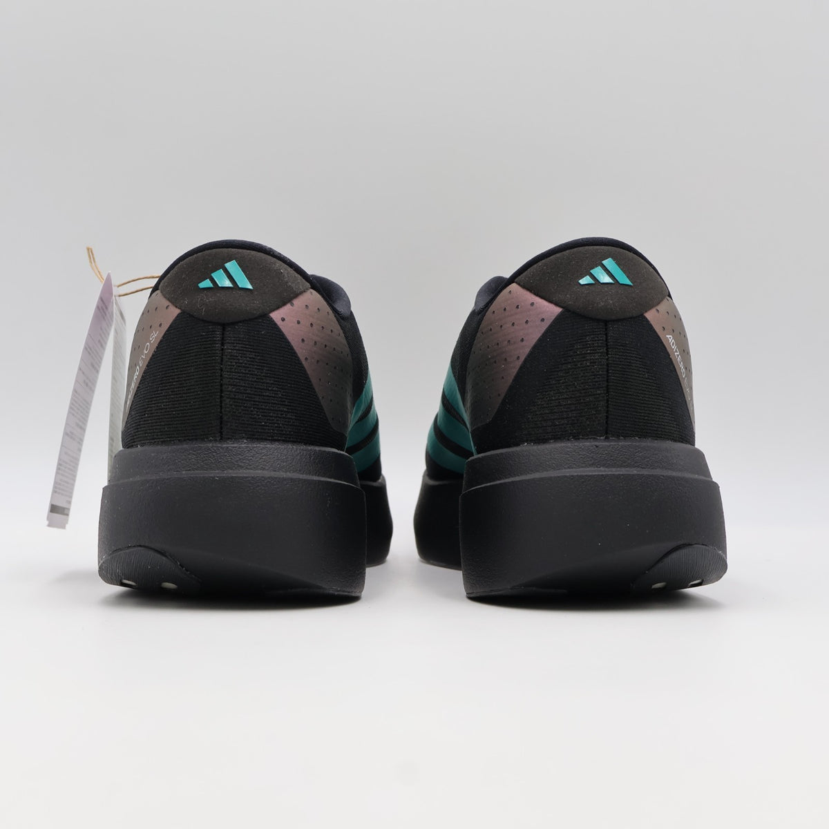 JS4488 adidas Adizero Evo SL Core Black Pure Teal Grey Four (Men's)