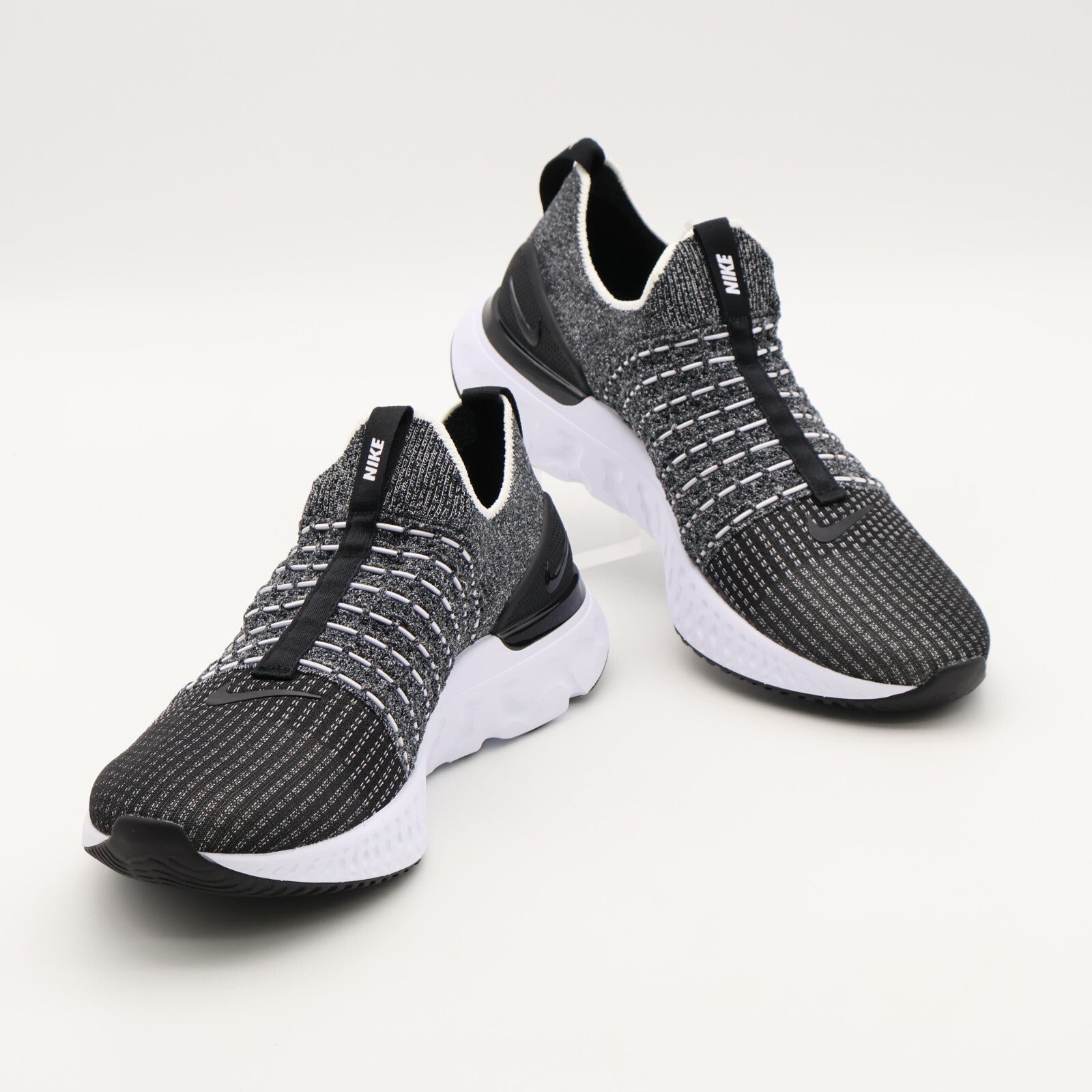 CJ0277-003 Nike REACT PHANTOM RUN FK 2 BLACK WHITE (Men's)