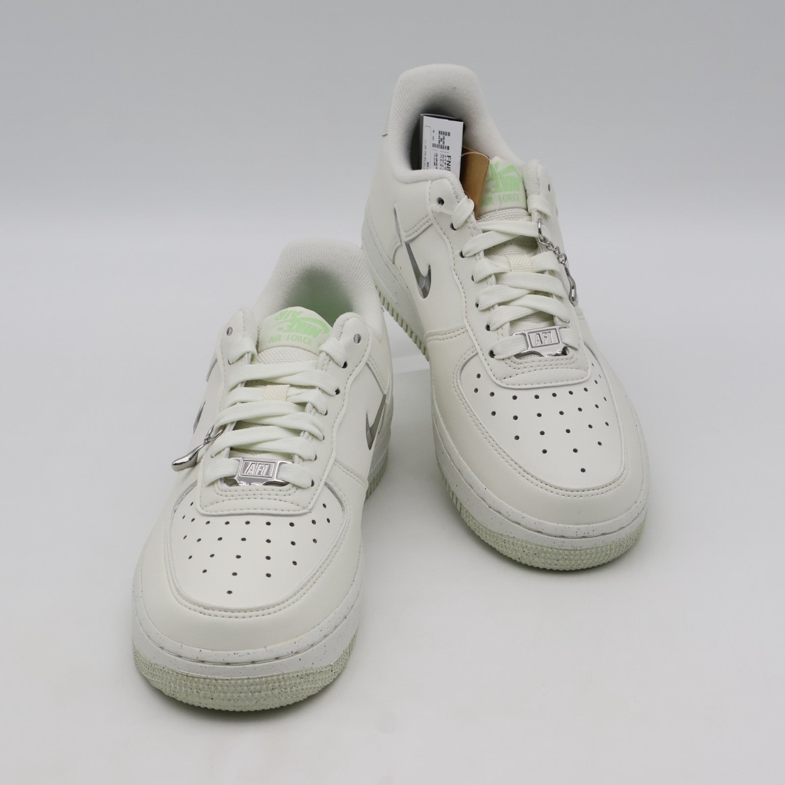 FN8540-100 Nike Air Force1 Low Next Nature SE Sail Sea Glass Volt (Women's)
