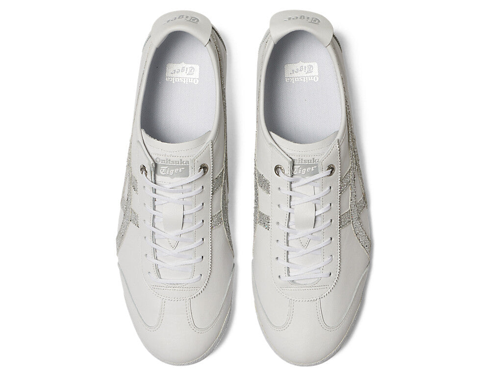1183C345-100 Onitsuka Tiger Mexico 66 SD White Pure Silver (Men's)