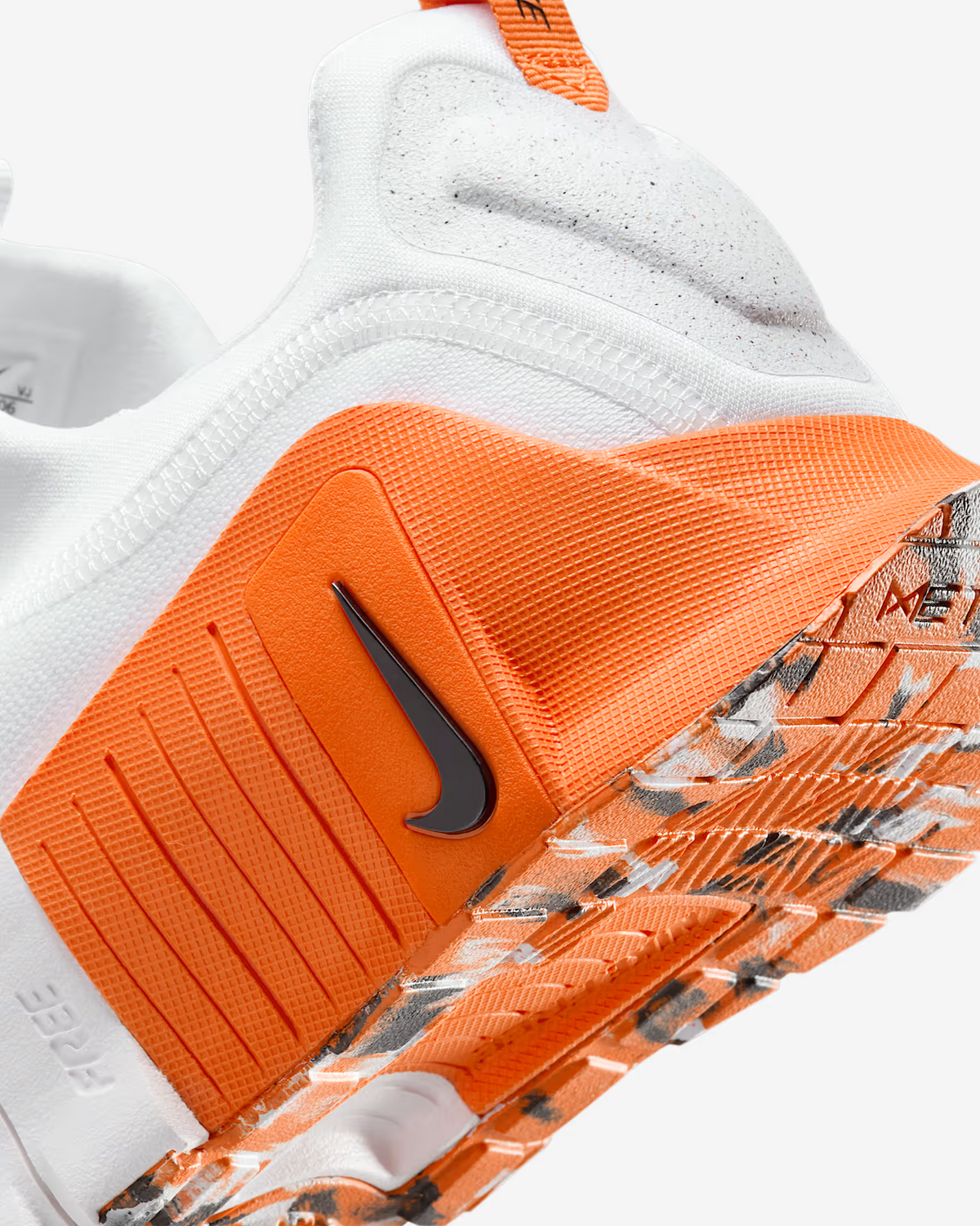 FJ7127-106 Nike Free Metcon 6 Workout Shoes White  Safety Orange Black (Men's)