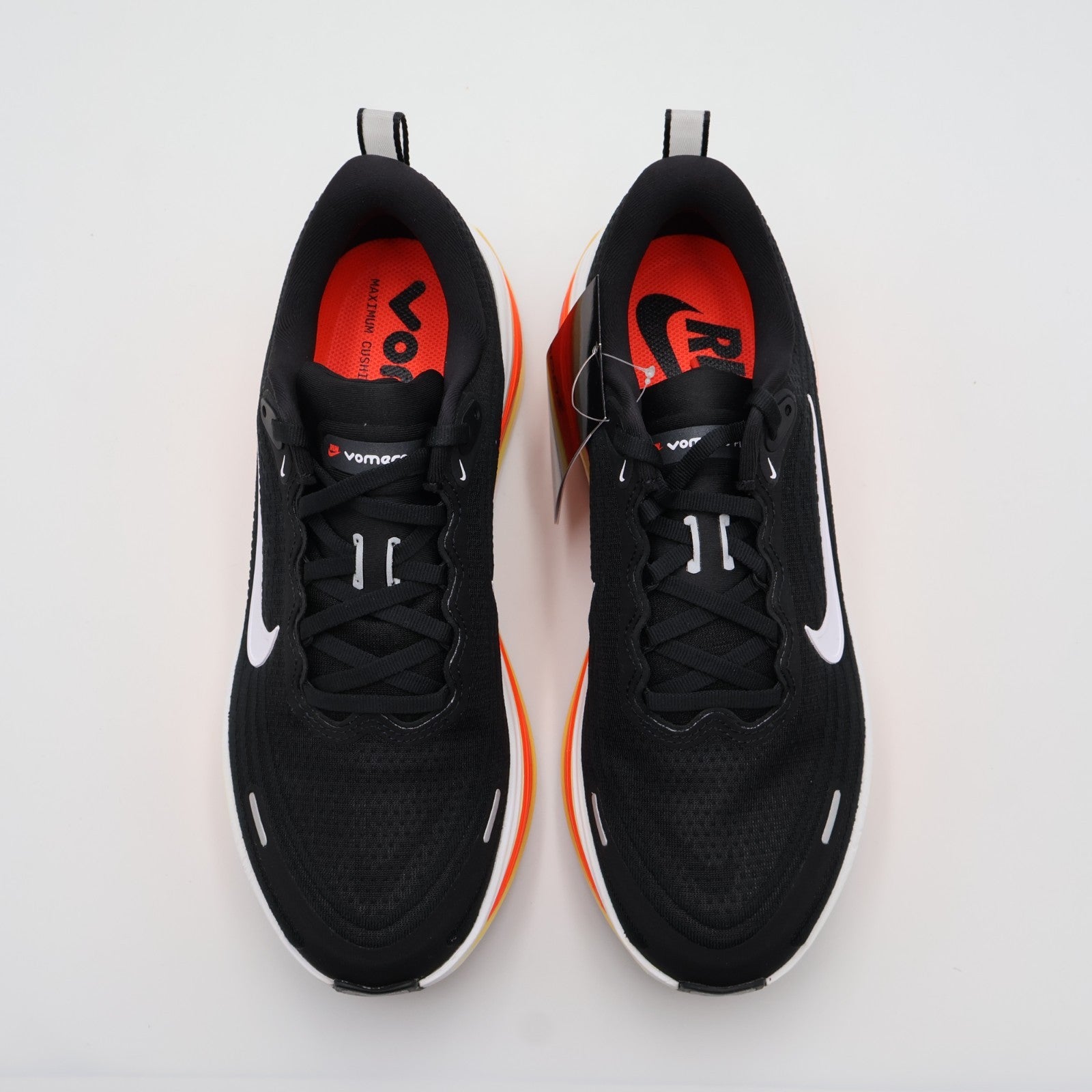 HV8150-009 Nike Vomero Plus Black Bright Crimson White (Men's)