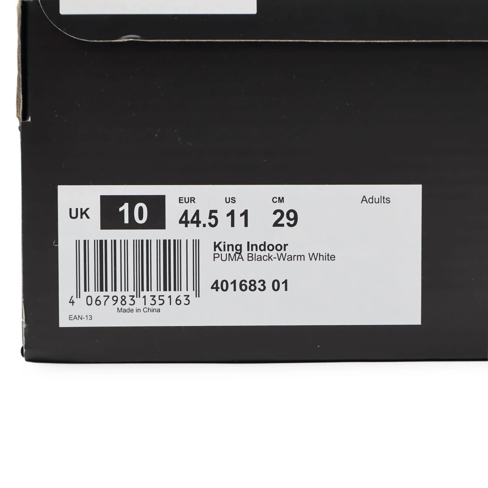 401683-01 Puma King Indoor Black (Men's)