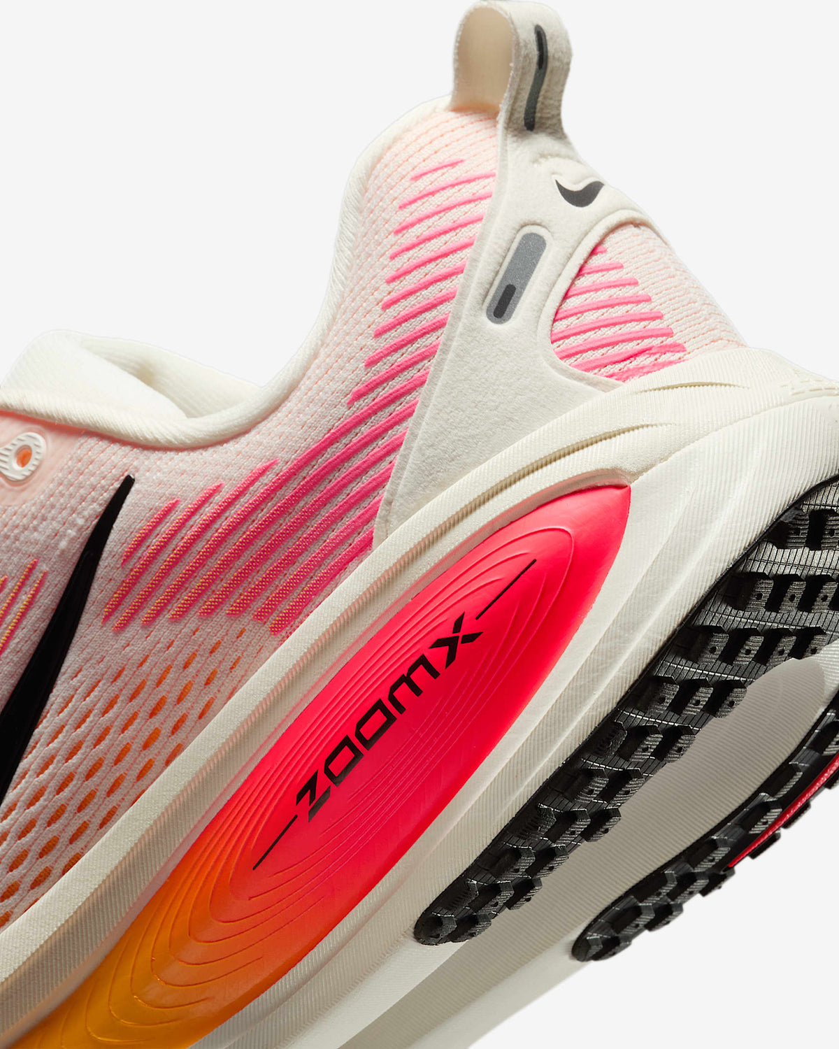 HM6804-100 Nike Vomero 18 Sail Bright Crimson Laser Orange Black (Women's)