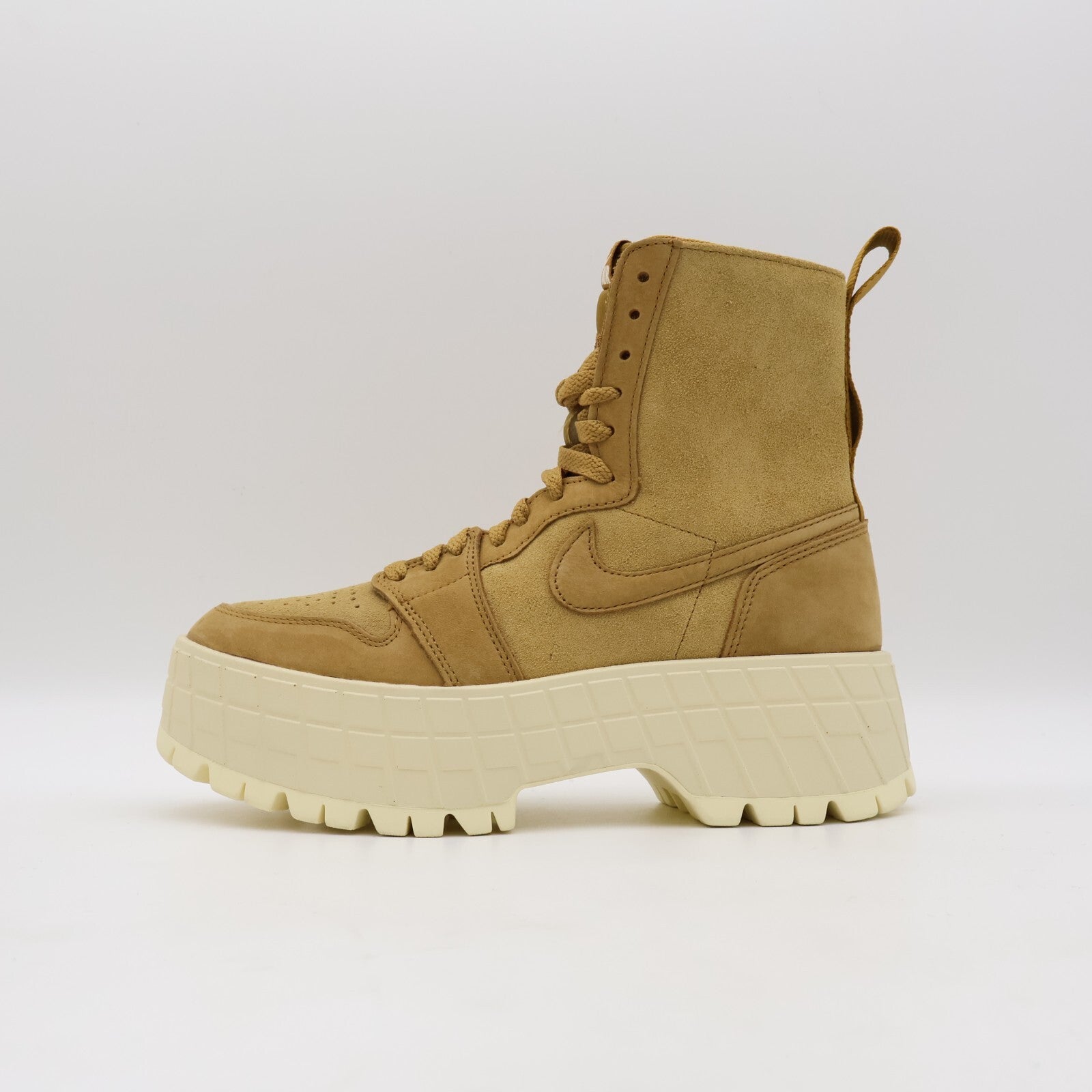 FJ5737-700 Nike Women's Air Jordan 1 Brooklyn Wheat Muslin (Women's)