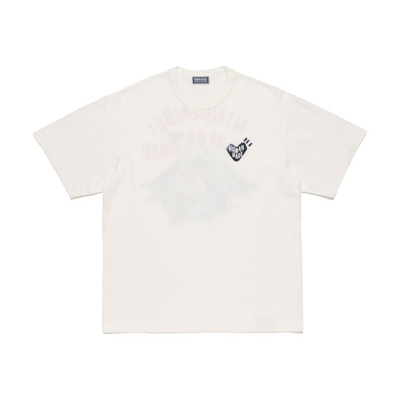 HUMAN MADE Ningensei Wa Graphic T-Shirt White