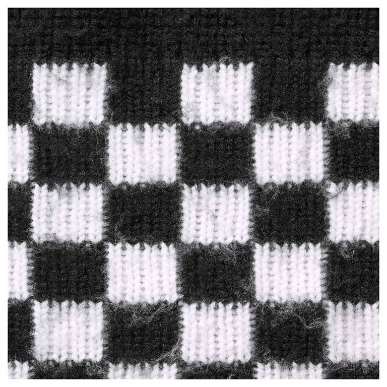 Supreme Checkerboard Pilled Sweater Black