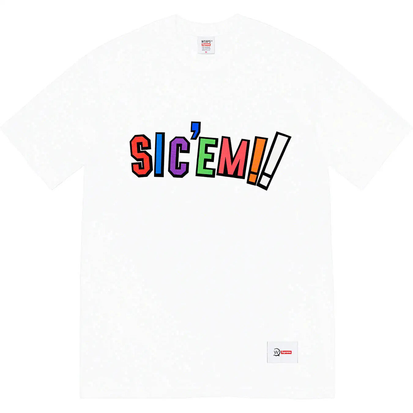 Supreme WTAPS Sic'em! Tee White