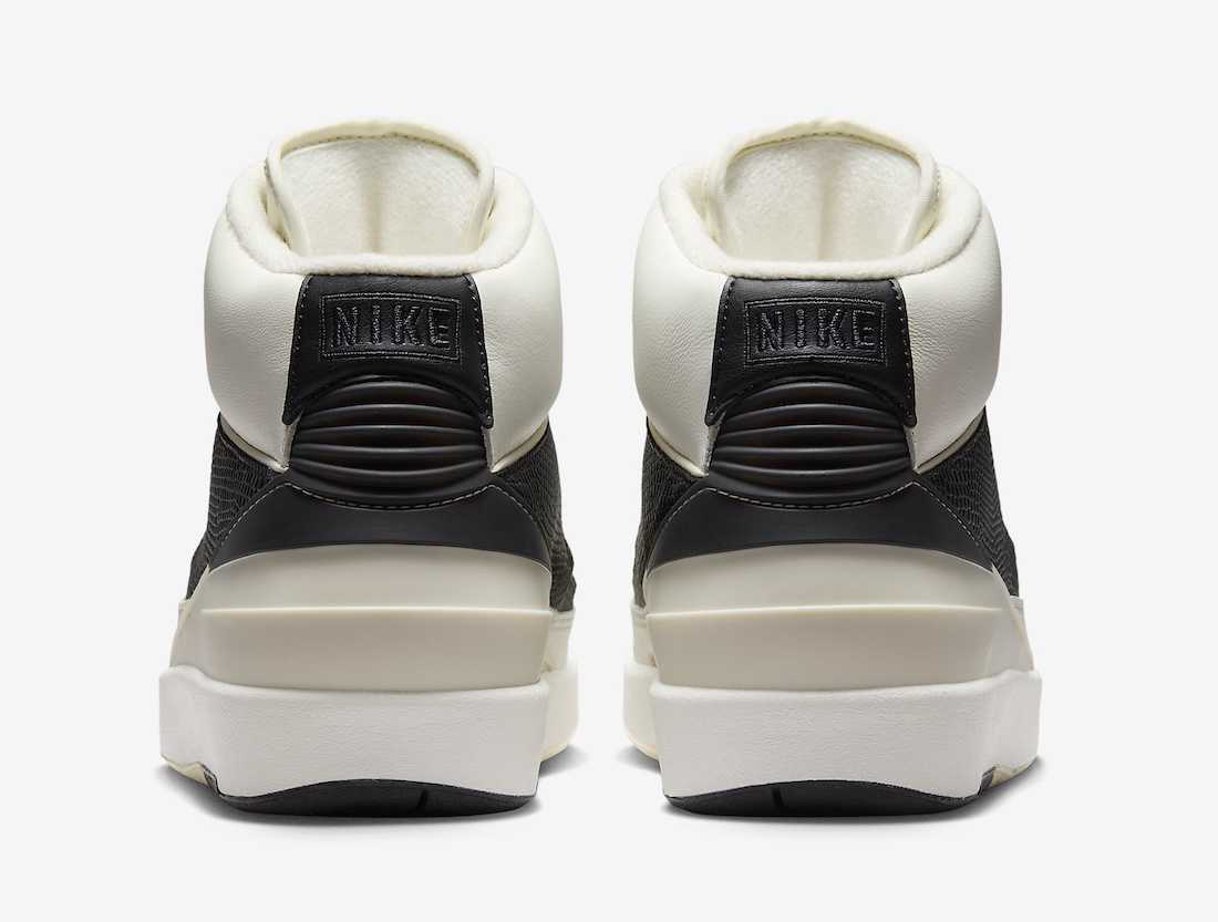 DX4400-100 Nike Air Jordan 2 Retro Sail and Black (Women's)