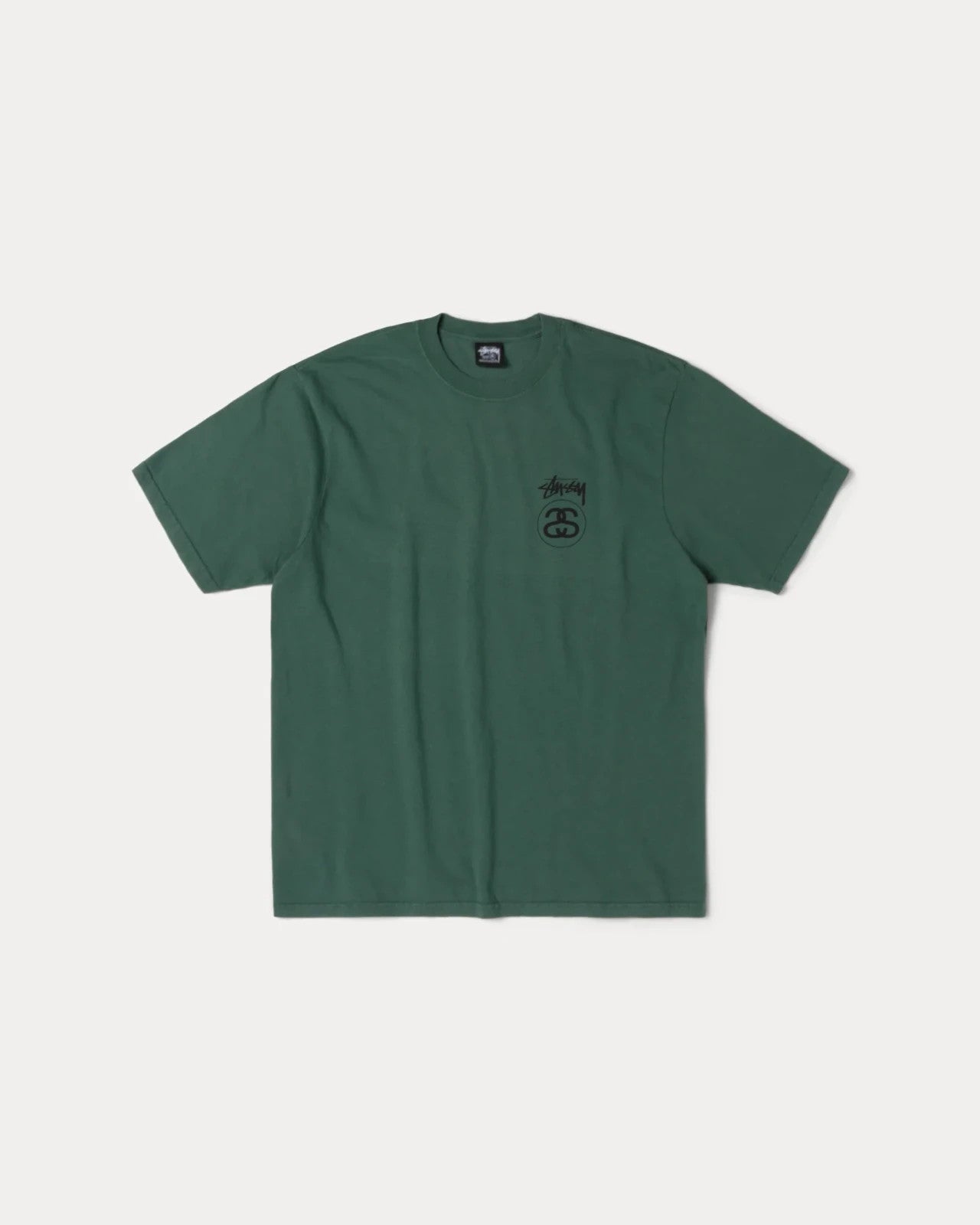Stussy Stock Link Tee Pigment Dyed Pine