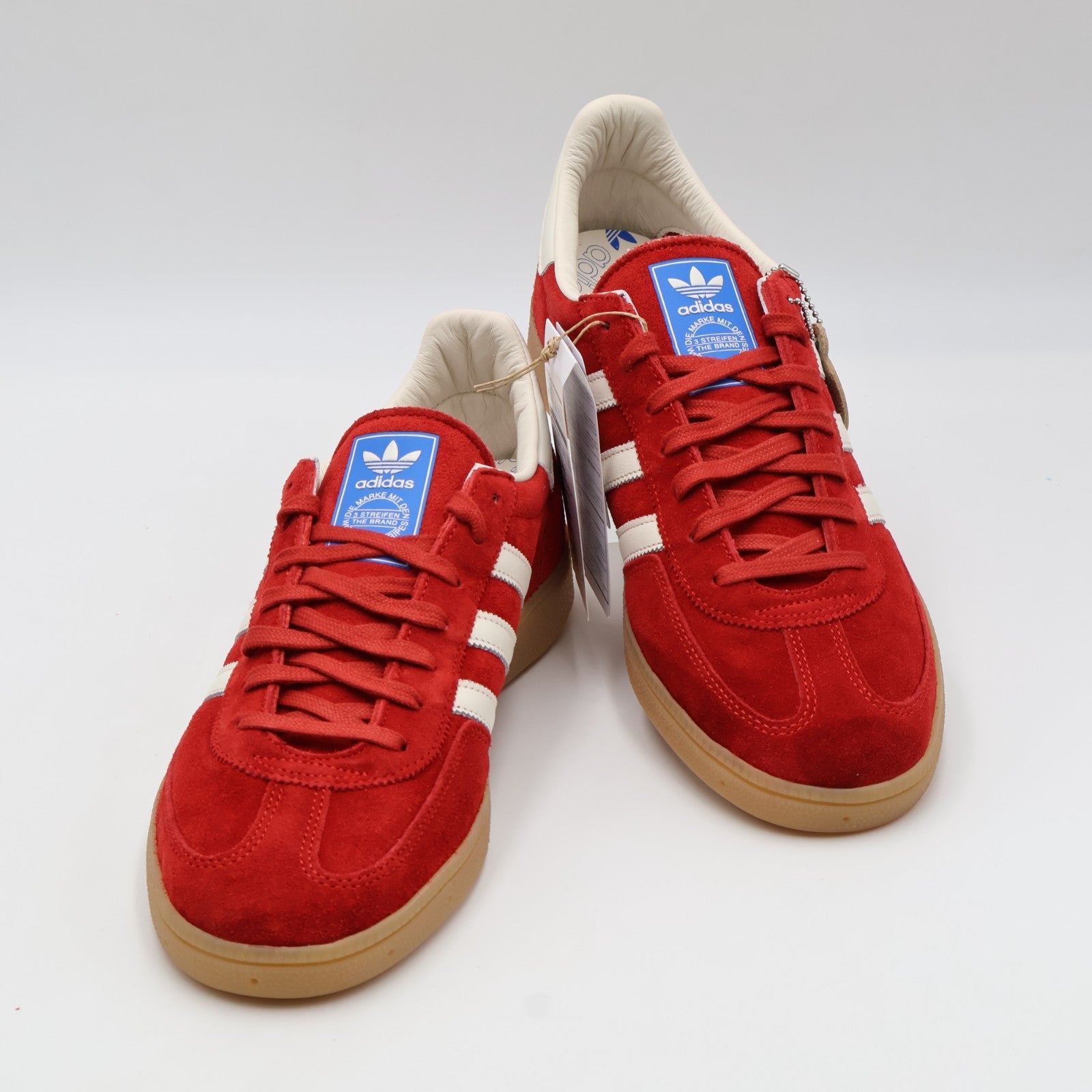 JR9535 adidas Originals Handball Spezial Made in Germany Equipment Red (Men's)