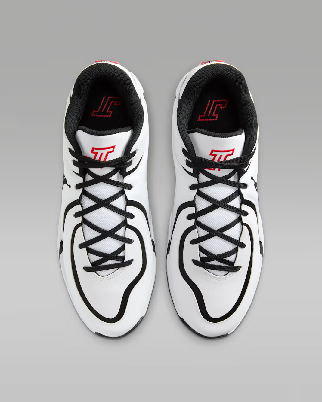 HQ4613-101 Nike Jordan Tatum 4 White Black University Red (HQ4614-101) (Men's)