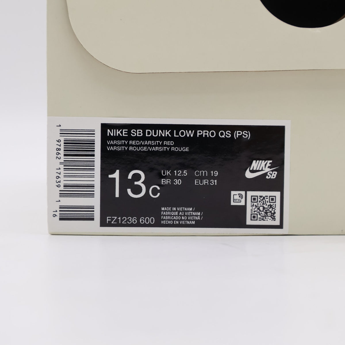 FZ1236-600 The Wizard of Oz Nike SB PS Dunk Low Poppy Field (Kids)