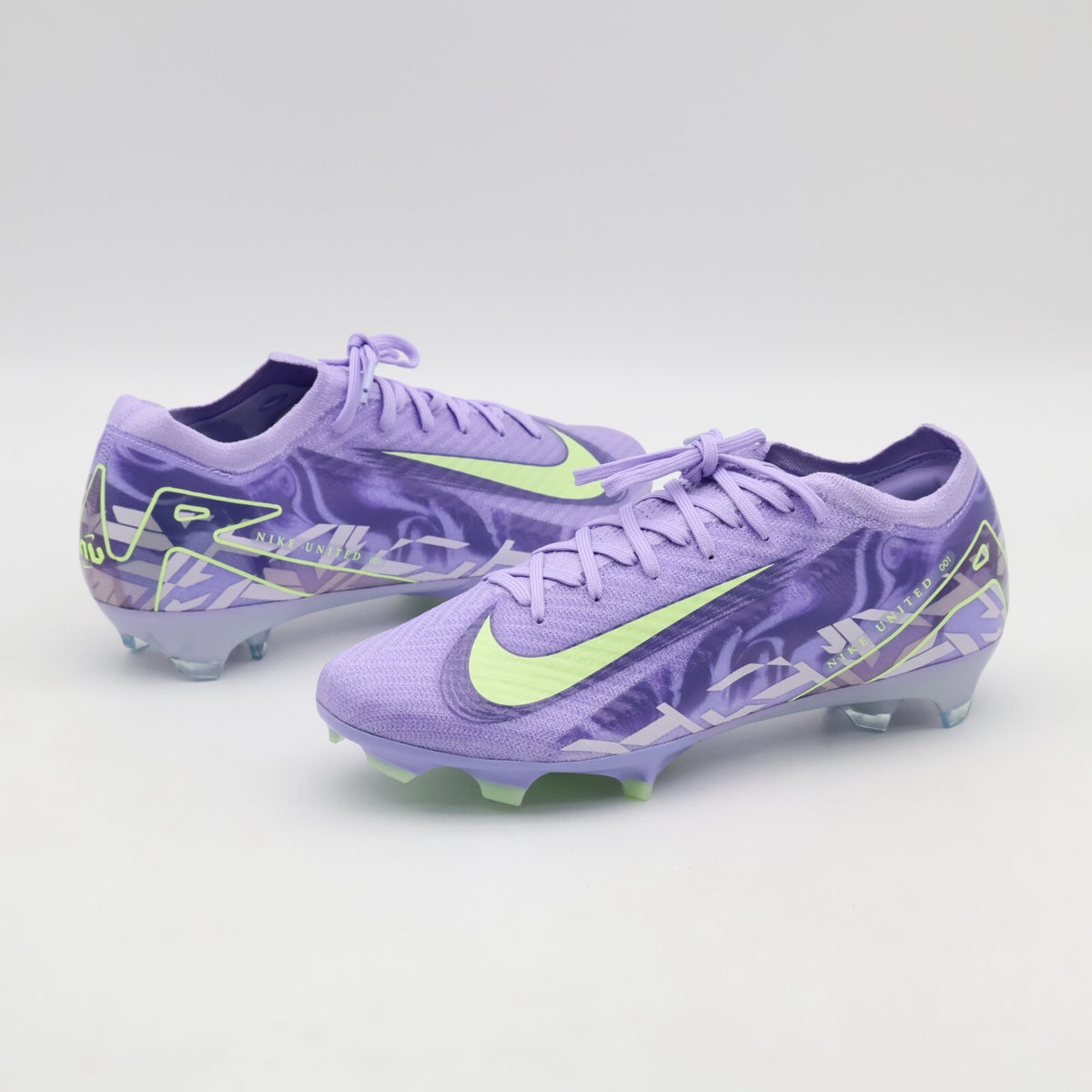 HF1605-500 Nike United Mercurial Vapor 16 Elite Purple Agate Barely Volt (Men's)