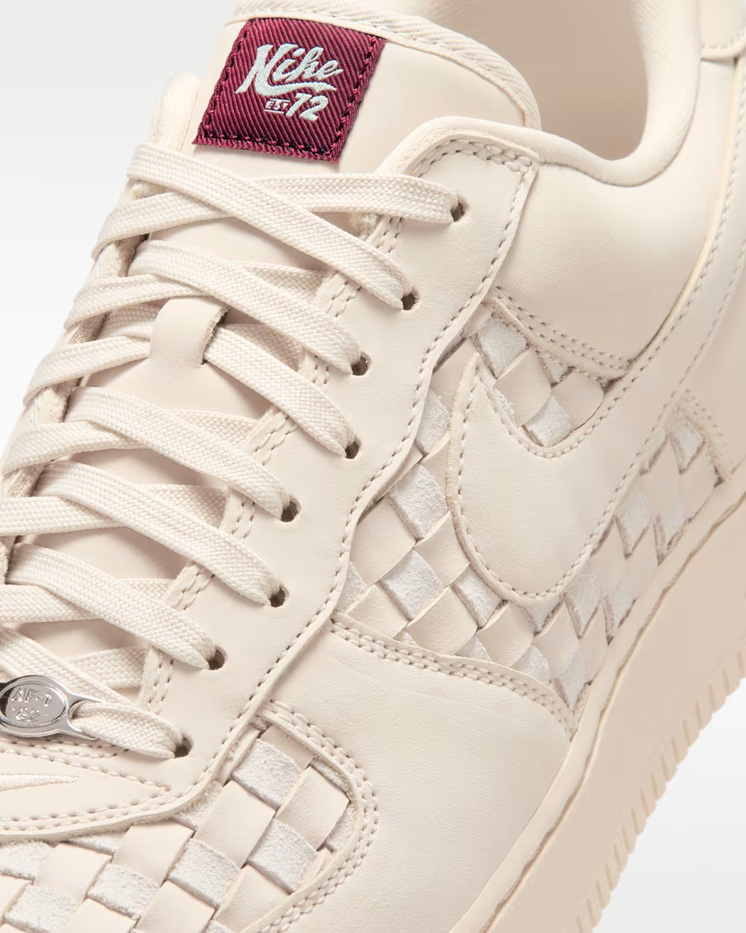 IM5755-100 Nike Air Force 1 Low Woven "Sanddrift" (Men's)