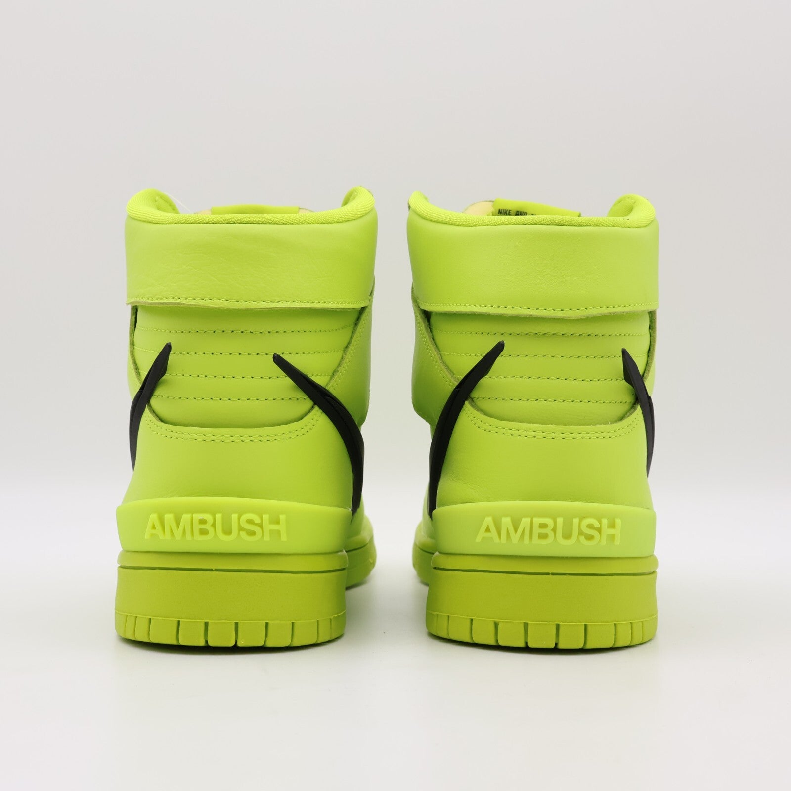 CU7544-300 Nike Dunk High AMBUSH Flash Lime Atmic Green Black (Men's)