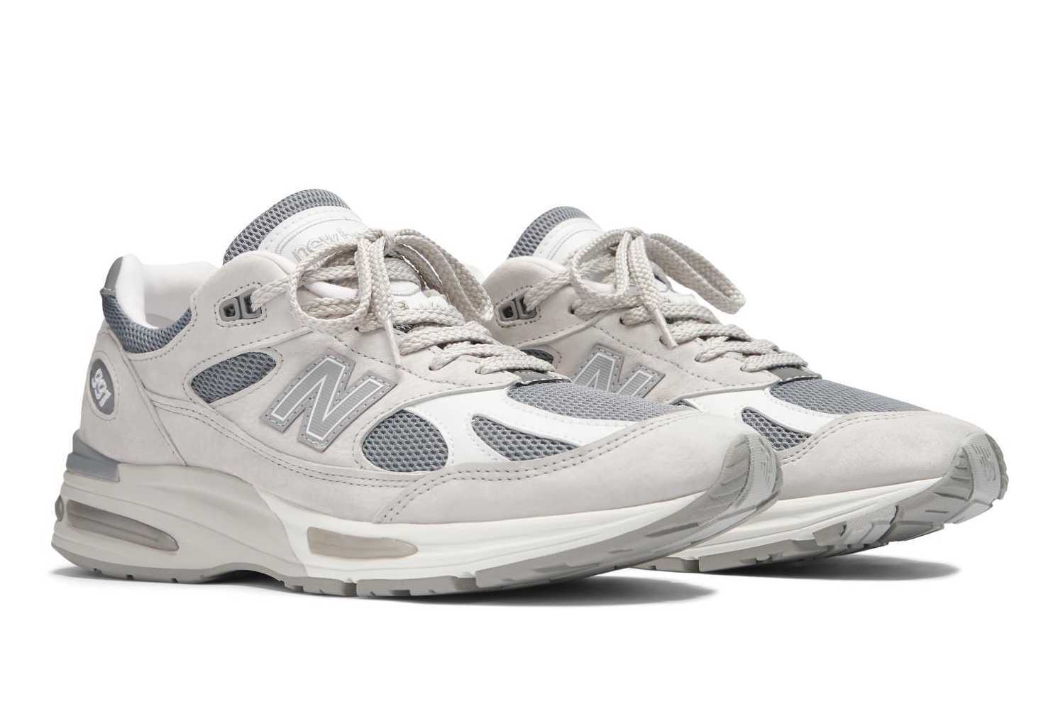 U991LG2 New Balance 991V2 Light Gray (Men's)