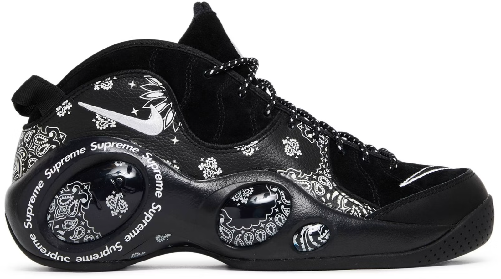 DJ8604-001 Supreme Ã Nike Air Zoom Flight 95 SP "Black/White" (Men's)