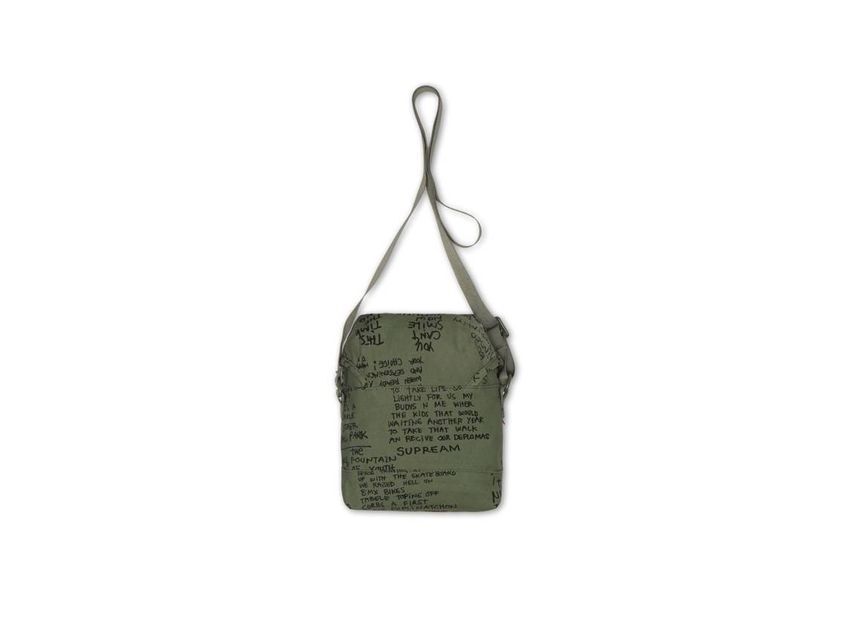 Supreme Field Side Bag Olive Gonz (23SS)